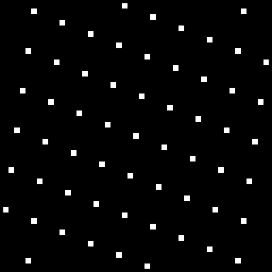 Every frameCount Pixels
